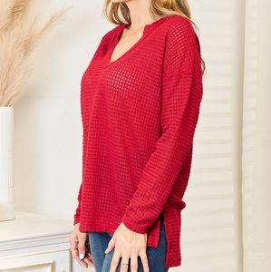 Culture Code Full Size Wide Notch Relax Top